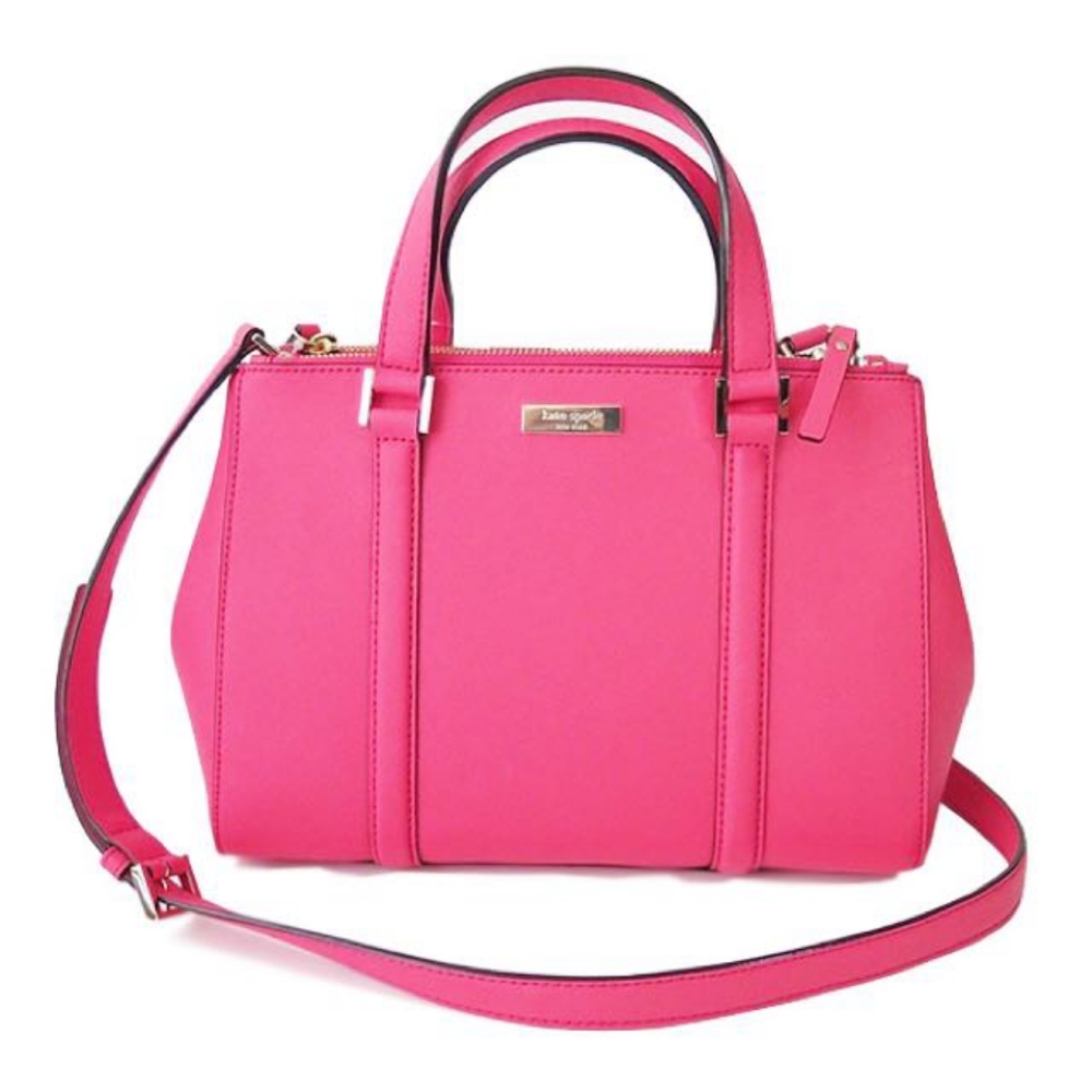 Kate Spade Loden Pink Leather Handbag - retail$398
